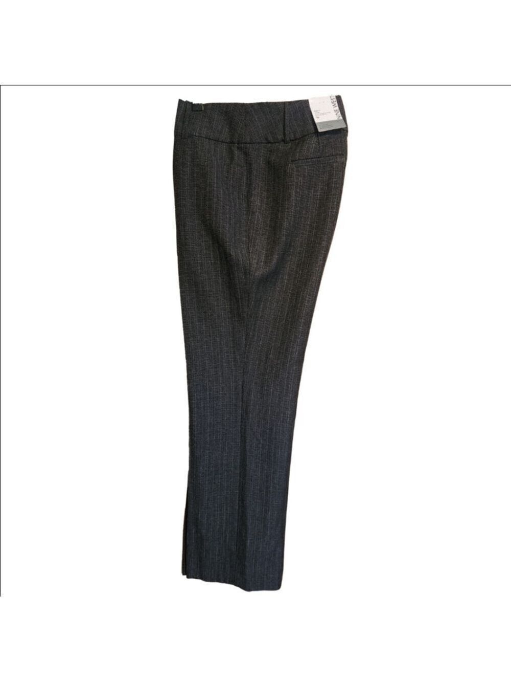 NINE WEST MID RISE BOOTCUT TUMMY CONTROL GRAY PANT TROUSER SIZE 16 NWT